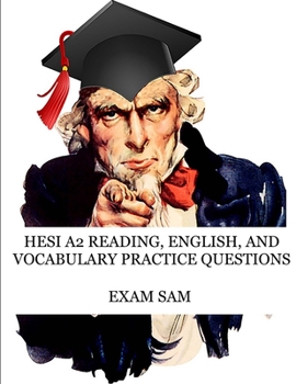 Paperback HESI A2 Reading, English, and Vocabulary Test Practice Questions Book