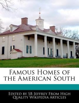 Paperback Famous Homes of the American South Book