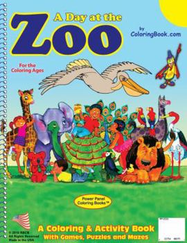 A Day at the Zoo Coloring Book