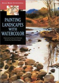 Paperback Painting Landscapes with Watercolor Book