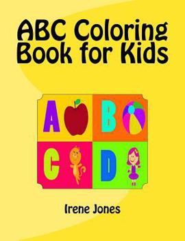 Paperback ABC Coloring Book for Kids Book