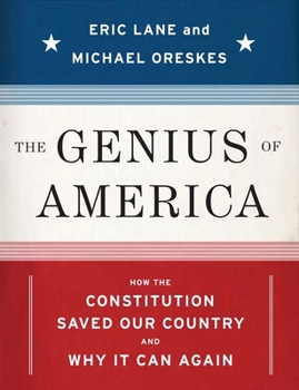 Hardcover The Genius of America: How the Constitution Saved Our Country--And Why It Can Again Book