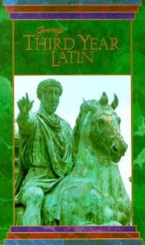 Hardcover Jenney's Third Year Latin Grades 8-12 Text 1990c Book