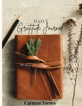 Paperback Daily Gratitude Journal Book