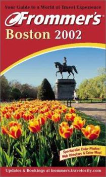 Paperback Frommer's Boston [With Map of Boston] Book
