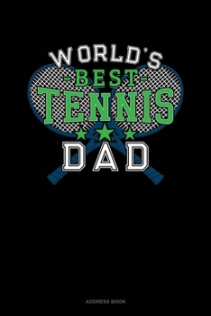 Paperback World's Best Tennis Dad: Address Book