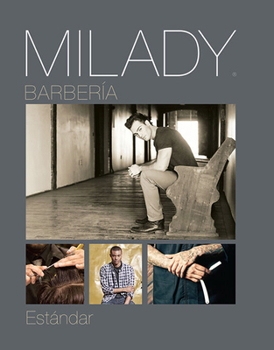Paperback Spanish Translated Milady Standard Barbering Book