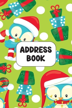 Address Book: Cute Address Book with Alphabetical Organizer, Names, Addresses, Birthday, Phone, Work, Email and Notes (6x9 Size Address Book)