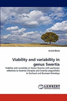 Paperback Viability and Variability in Genus Swertia Book