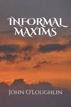 Paperback Informal Maxims Book