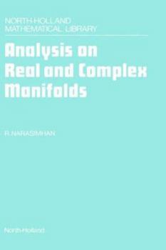 Hardcover Analysis on Real and Complex Manifolds: Volume 35 Book