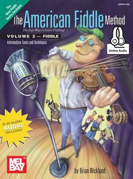 Paperback The American Fiddle Method, Volume 2 - Fiddle Book