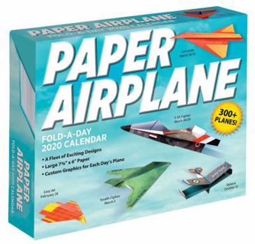 Calendar Paper Airplane Fold-A-Day 2020 Calendar Book