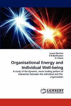 Paperback Organisational Energy and Individual Well-Being Book