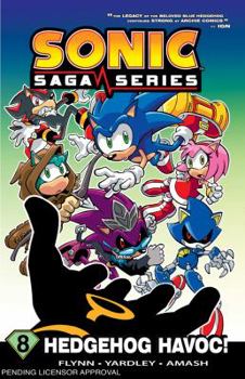 Paperback Sonic Saga Series 8: Hedgehog Havoc! Book
