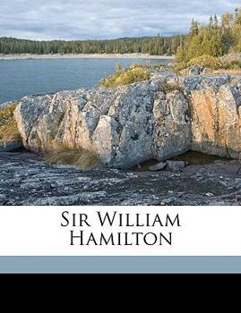 Paperback Sir William Hamilton Book