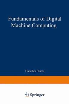 Paperback Fundamentals of Digital Machine Computing Book