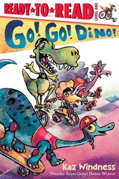 Hardcover Go! Go! Dino!: Ready-To-Read Level 1 Book