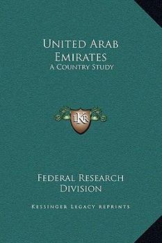 United Arab Emirates: A Country Study
