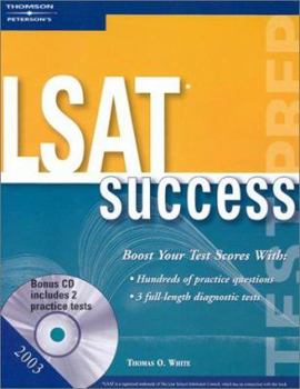Paperback LSAT Success 2003 [With CDROM] Book