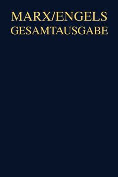 Hardcover Karl Marx, Ökonomische Manuskripte 1863–1868: Teil 3 (Gesamtausgabe (MEGA)) (German Edition) [German] Book