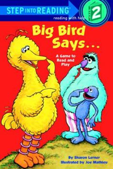 Paperback Big Bird Says... (Sesame Street) Book