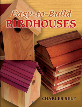 Paperback Easy-To-Build Birdhouses Book