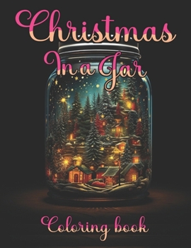 Paperback christmas in a jar coloring book