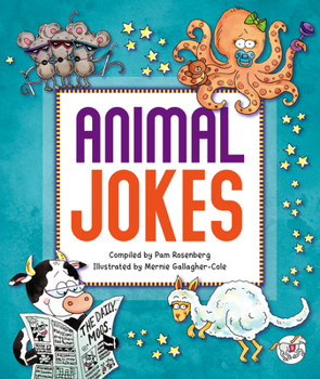 Library Binding Animal Jokes Book