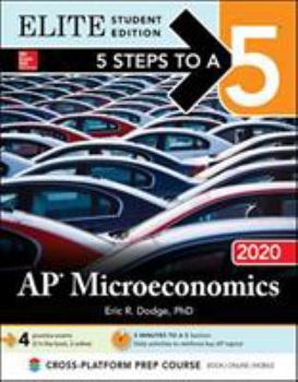 Paperback 5 Steps to a 5: AP Microeconomics 2020 Elite Student Edition Book