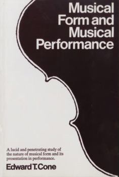 Paperback Musical Form and Musical Performance Book