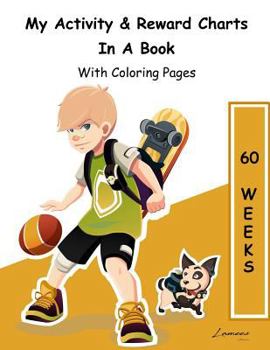 My Activity & Reward Charts In A Book With Coloring Pages
