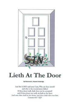 Paperback Sin Lieth at the Door Book