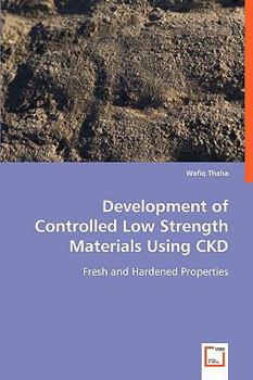 Paperback Development of Controlled Low Strength Materials Using CKD Book