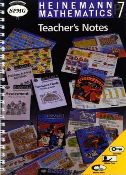 Spiral-bound Heinemann Maths P7 Teacher's Notes Book