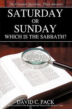 Paperback Saturday or Sunday: Which Is the Sabbath? Book