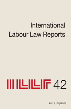 Hardcover International Labour Law Reports, Volume 42 Book
