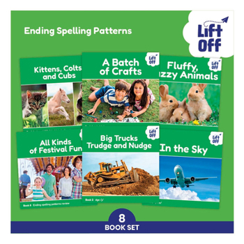 Paperback Phonic Books Lift Off Readers Ending Spelling Patterns Book