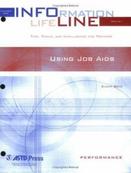 Paperback Using Job Aids Book