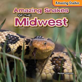 Library Binding Amazing Snakes of the Midwest Book