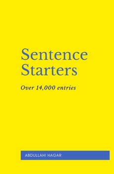 Paperback Sentence Starters: Over 14,000 entries! Book