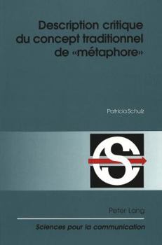 Paperback Description Critique Du Concept Traditionnel de «Métaphore» [French] Book
