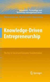 Paperback Knowledge-Driven Entrepreneurship: The Key to Social and Economic Transformation Book