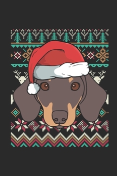 Ugly Christmas - Dachshund: Blank Lined Notebook - Journal for Ugly Christmas Gift And New Year Gift Idea