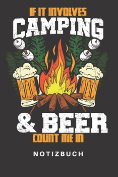 Notizbuch: Notizbuch | Notizheft | Schreibbuch 110 Seiten | Punkteraster | Punkte | DIN A5 | Camping|Camper|Zelten|Wald|Wandern|Grillen|Lagerfeue | ... | Campingwagen |Wohnmobil (German Edition)