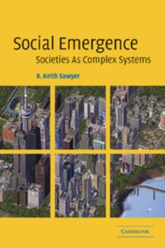 Paperback Social Emergence: Societies As Complex Systems Book