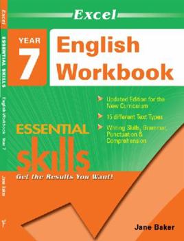 Paperback Excel Year 7 English Workbook Book