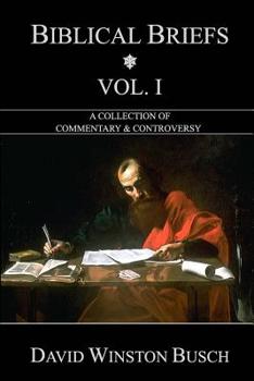 Paperback Biblical Briefs: Vol. I Book