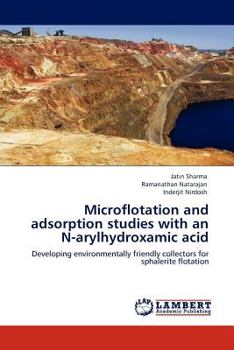 Paperback Microflotation and adsorption studies with an N-arylhydroxamic acid Book