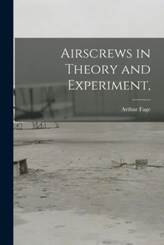 Paperback Airscrews in Theory and Experiment, Book